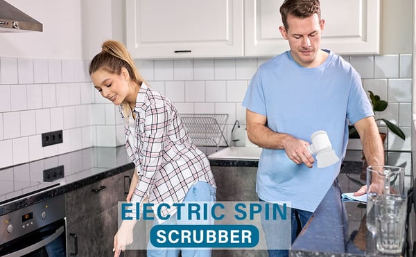 Electric cleaning brush